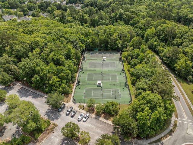 452 Minim St, Charleston, SC 29414 - drone / aerial view of a heavily wooded area