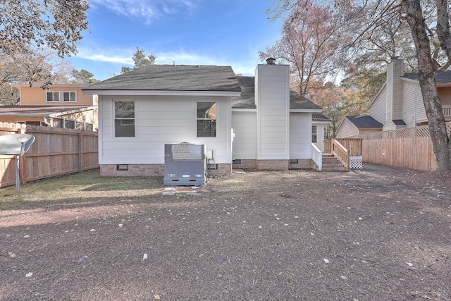 view of rear view of house