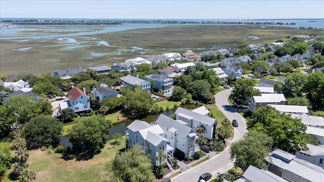 764 Post Oak Dr, Mount Pleasant, SC 29464 - aerial perspective of suburban area featuring a large body of water