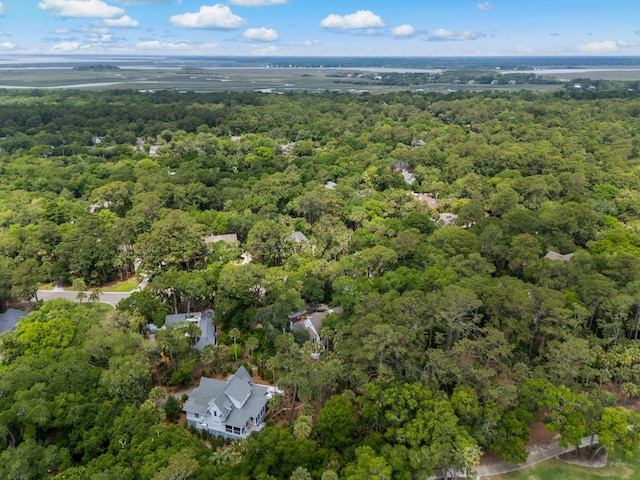2653 Seabrook Island Rd, Seabrook Island, SC 29455 - aerial view of property and surrounding area featuring a forest