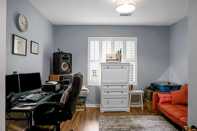 7886 Racquet Rd, North Charleston, SC 29418 - office with wood finished floors and baseboards