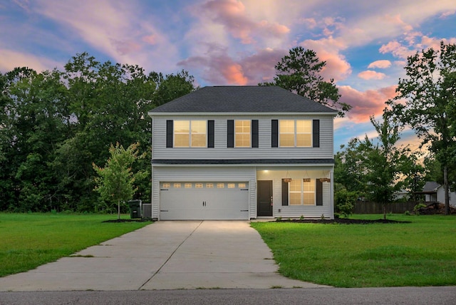 717 Butter Rd, Bonneau, SC 29431 - view of front of home featuring driveway and an attached garage