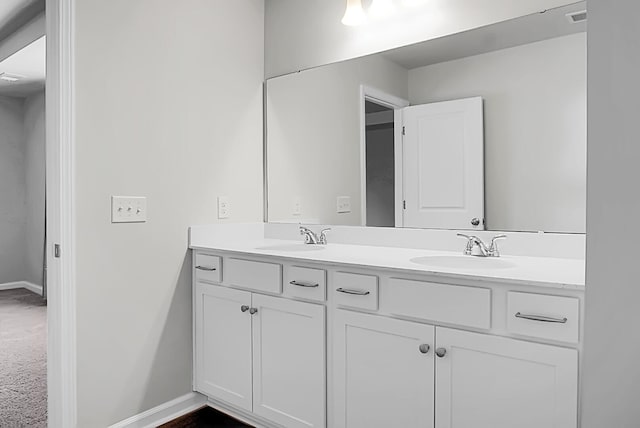 717 Butter Rd, Bonneau, SC 29431 - full bath featuring double vanity and baseboards