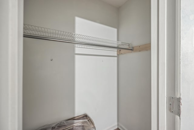 view of closet