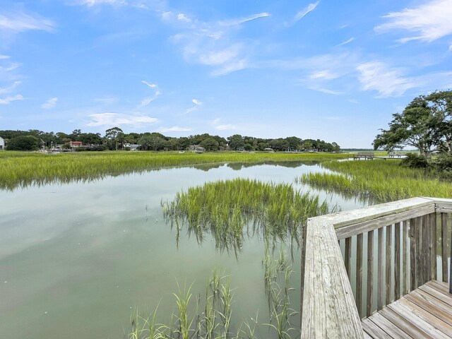 property view of water