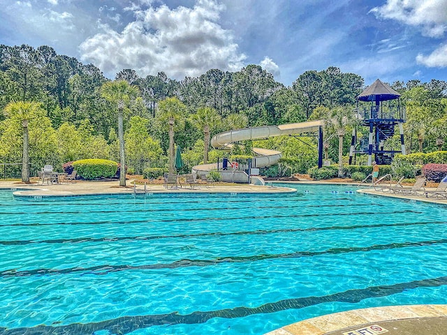 1325 Whisker Pole Ln, Mount Pleasant, SC 29466 - community pool featuring a water slide