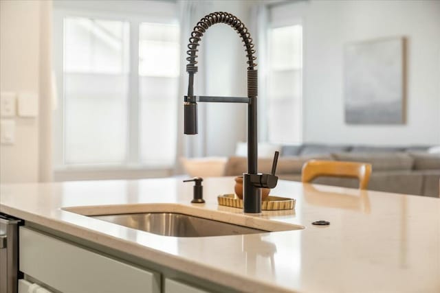 details featuring sink