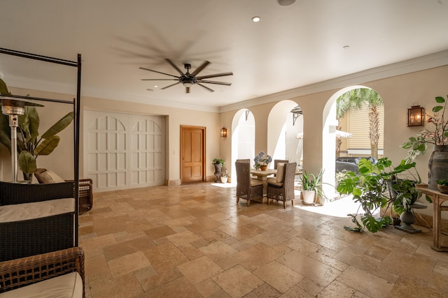 174 N Shelmore Blvd, Mount Pleasant, SC 29464 - community lobby with crown molding and recessed lighting