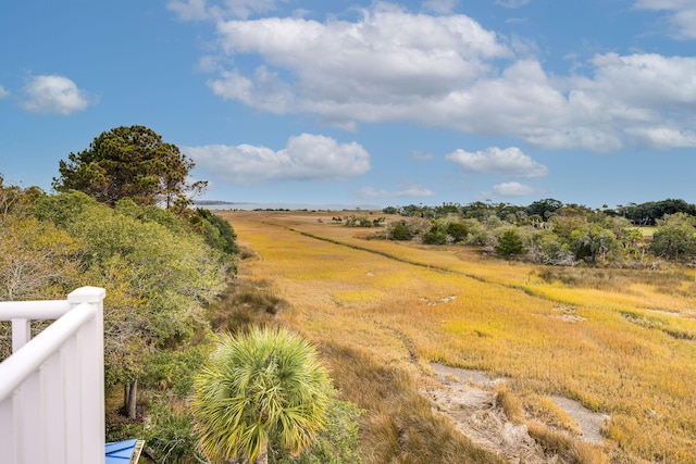 view of nature with a rural view