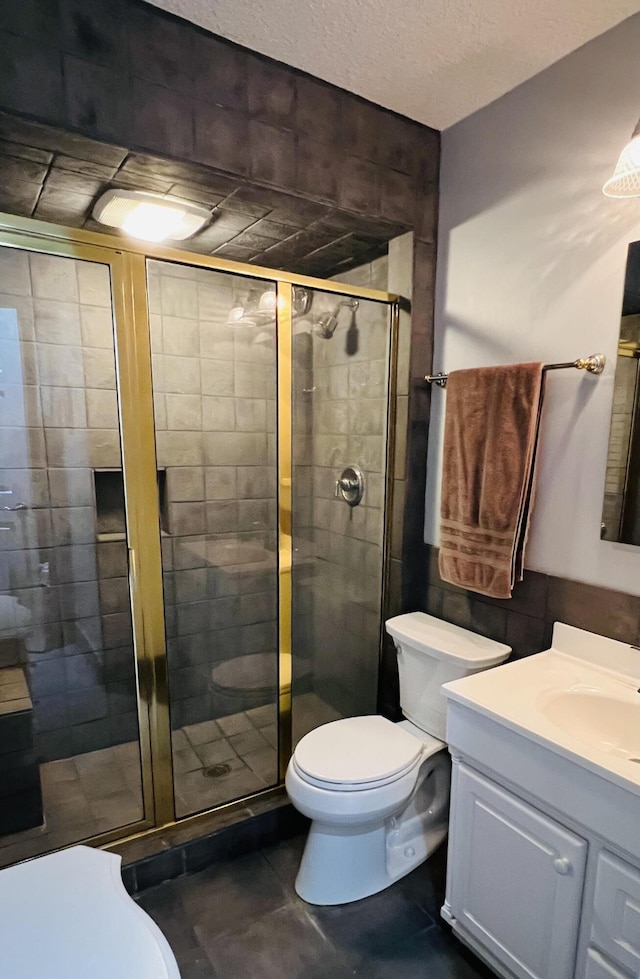 1039 Grand Concourse St, Charleston, SC 29412 - full bathroom with toilet, vanity, and a shower stall