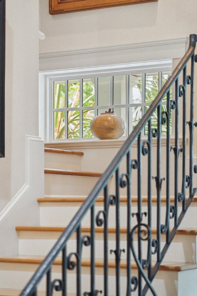 1612 John Fenwick Ln, Johns Island, SC 29455 - stairway featuring healthy amount of natural light
