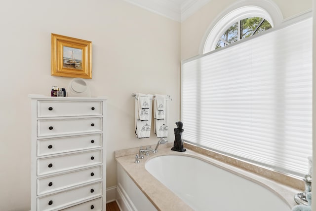 1612 John Fenwick Ln, Johns Island, SC 29455 - full bathroom with a bath and crown molding