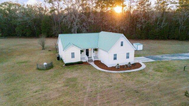 5529 Golden Rice Ln, Ravenel, SC 29470 - birds eye view of property