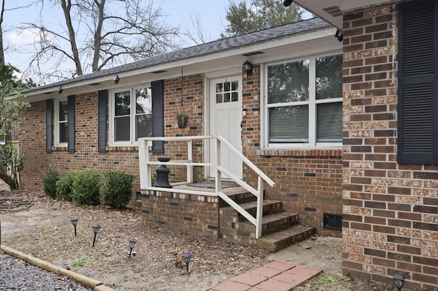 view of entrance to property