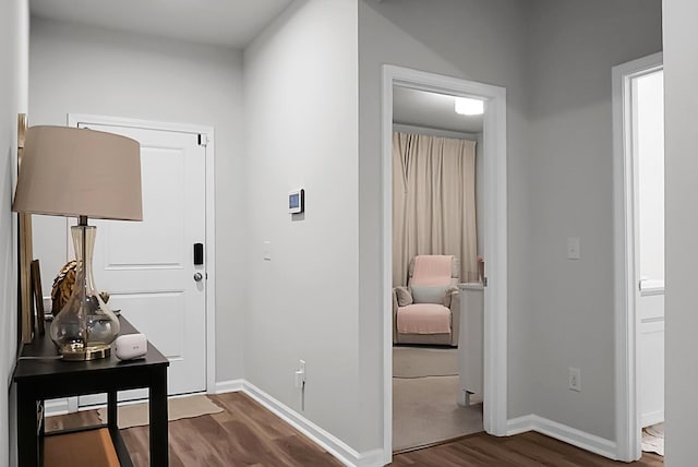 513 Donnas View Way, Summerville, SC 29486 - entrance foyer featuring dark wood-type flooring and baseboards