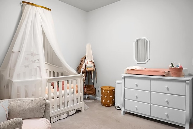 513 Donnas View Way, Summerville, SC 29486 - bedroom with light colored carpet and a nursery area