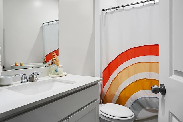 513 Donnas View Way, Summerville, SC 29486 - full bath with vanity, toilet, and a shower with shower curtain