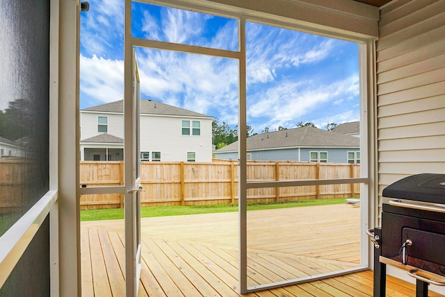 513 Donnas View Way, Summerville, SC 29486 - sunroom / solarium featuring plenty of natural light and a residential view
