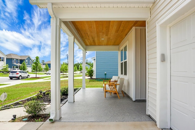 513 Donnas View Way, Summerville, SC 29486 - porch featuring a residential view and a lawn