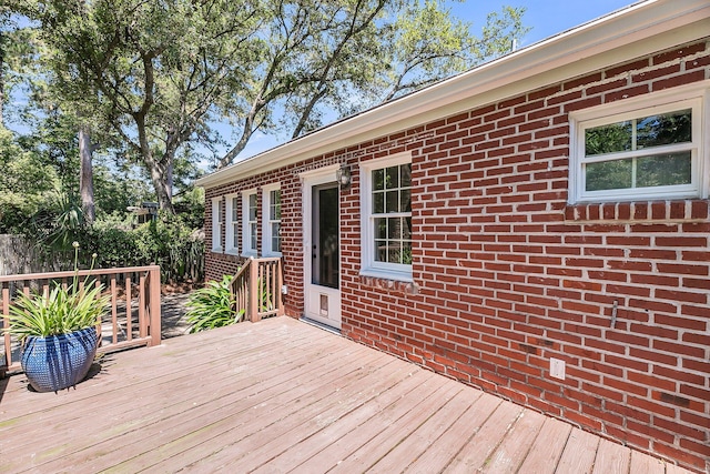 31 Lyttleton St, Charleston, SC 29407 - view of deck
