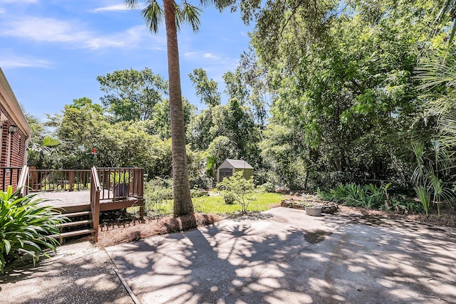 31 Lyttleton St, Charleston, SC 29407 - view of patio with a wooden deck