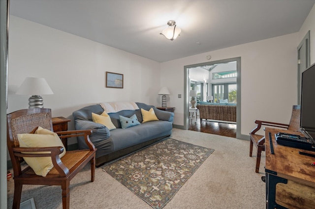 2619 Buccaneer Rd, Isle Of Palms, SC 29451 - living room featuring carpet