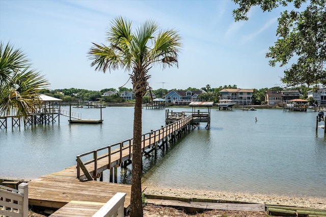 2619 Buccaneer Rd, Isle Of Palms, SC 29451 - dock area with a water view