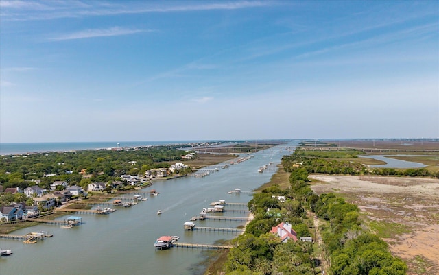 2619 Buccaneer Rd, Isle Of Palms, SC 29451 - drone / aerial view of a nearby body of water