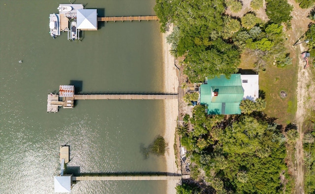 2619 Buccaneer Rd, Isle Of Palms, SC 29451 - aerial overview of property's location with a nearby body of water