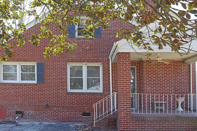 5286 Cameron Rd, Cameron, SC 29030 - view of side of home featuring crawl space and brick siding