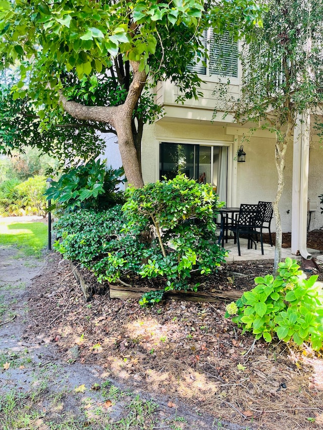 exterior space featuring a patio area