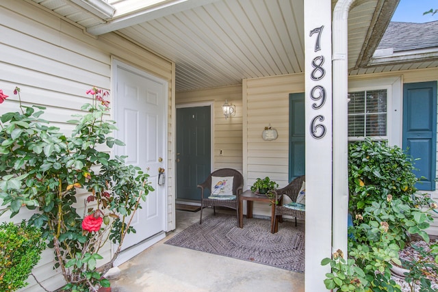 7896 Montview Rd, North Charleston, SC 29418 - view of exterior entry with roof with shingles