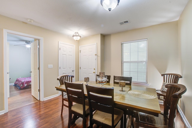 7896 Montview Rd, North Charleston, SC 29418 - dining space featuring wood finished floors and baseboards