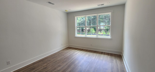 110 Saluda Dr, Santee, SC 29142 - spare room with baseboards and dark wood finished floors