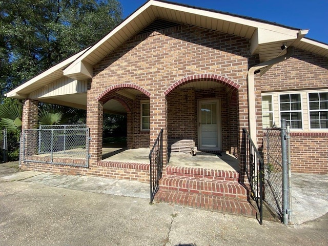 view of front of house