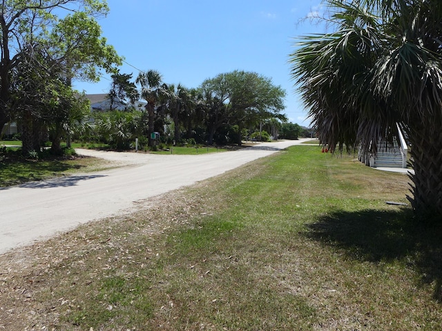 view of road