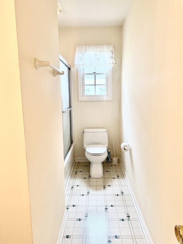 209 Myrtlewood Dr, Santee, SC 29142 - full bath with combined bath / shower with glass door and a textured ceiling