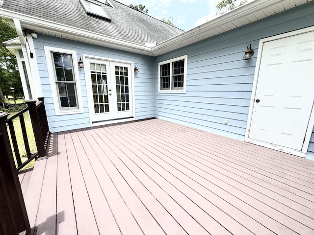209 Myrtlewood Dr, Santee, SC 29142 - deck featuring french doors