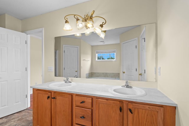331 Kinard St, Orangeburg, SC 29118 - full bath featuring double vanity