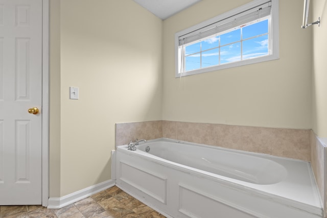 331 Kinard St, Orangeburg, SC 29118 - full bath with a garden tub and baseboards