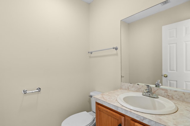 331 Kinard St, Orangeburg, SC 29118 - bathroom featuring vanity and toilet