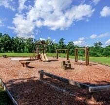 view of jungle gym