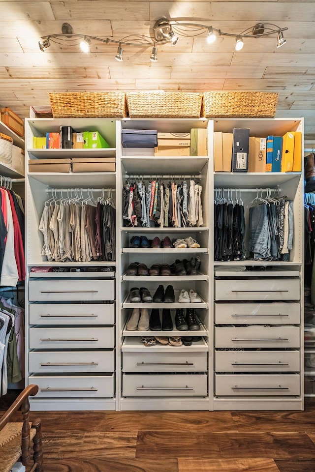 view of closet