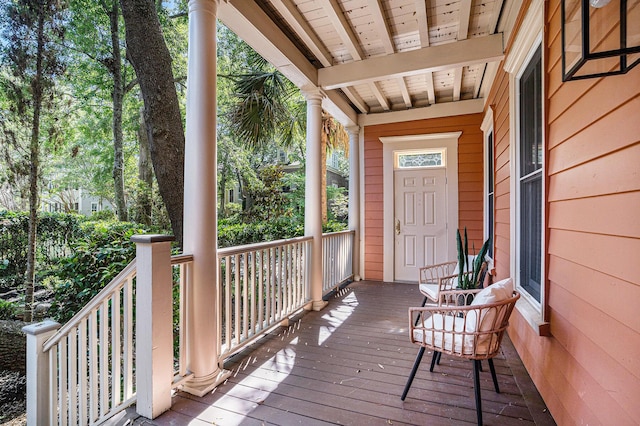 82 Ponsbury Rd, Mount Pleasant, SC 29464 - view of porch