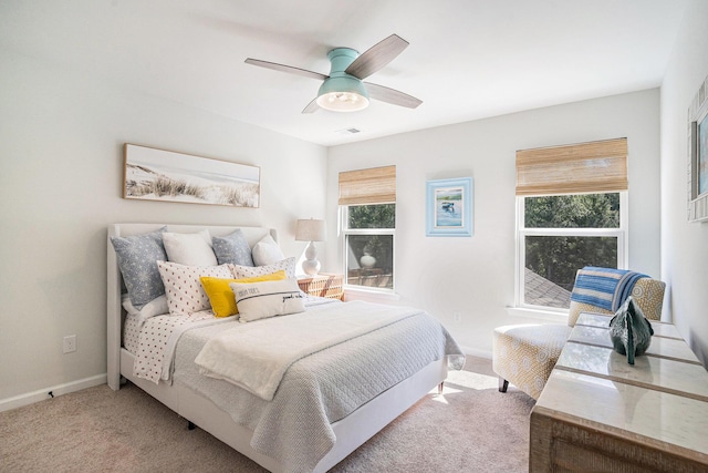 121 Cherry Grv, Summerville, SC 29483 - bedroom featuring carpet, a ceiling fan, and baseboards