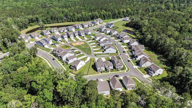 121 Cherry Grv, Summerville, SC 29483 - aerial overview of property's location featuring a heavily wooded area and nearby suburban area