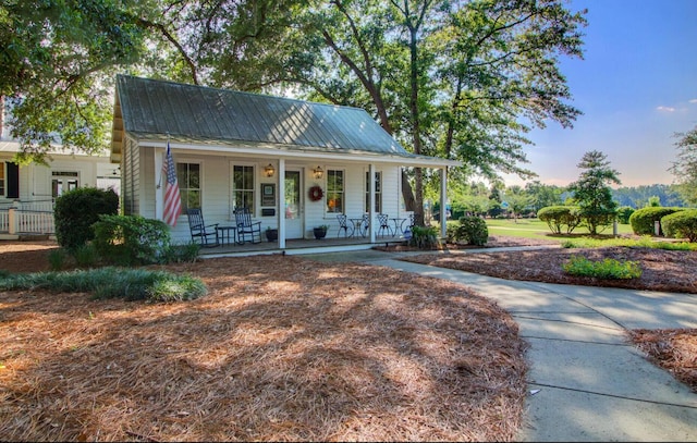 121 Cherry Grv, Summerville, SC 29483 - view of front of house with covered porch and metal roof