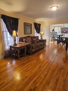 1 Mcclary St, Summerton, SC 29148 - living area featuring wood finished floors