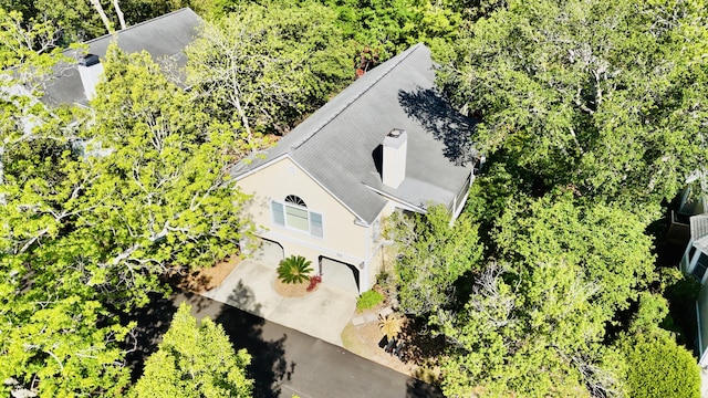 aerial view of property and surrounding area