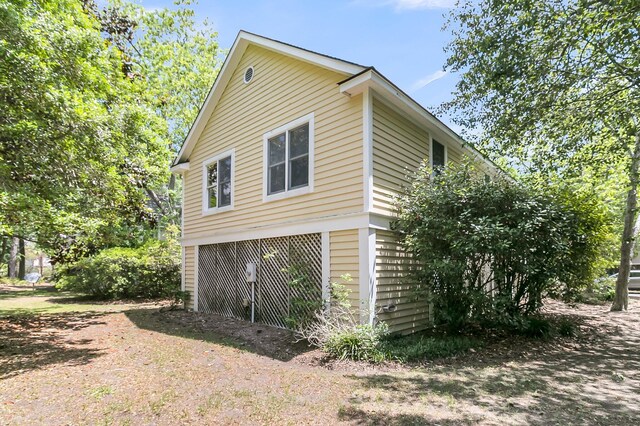 view of side of home